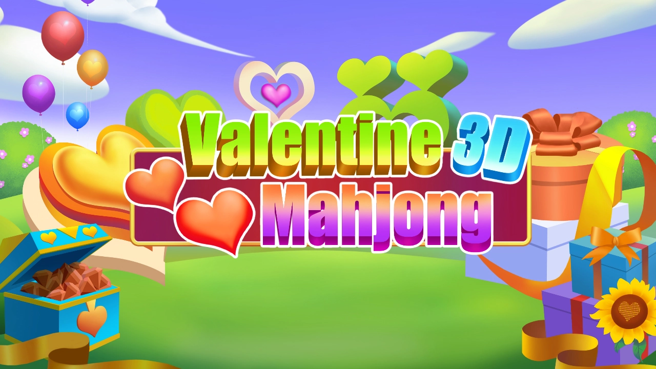 Valentine 3D Mahjong